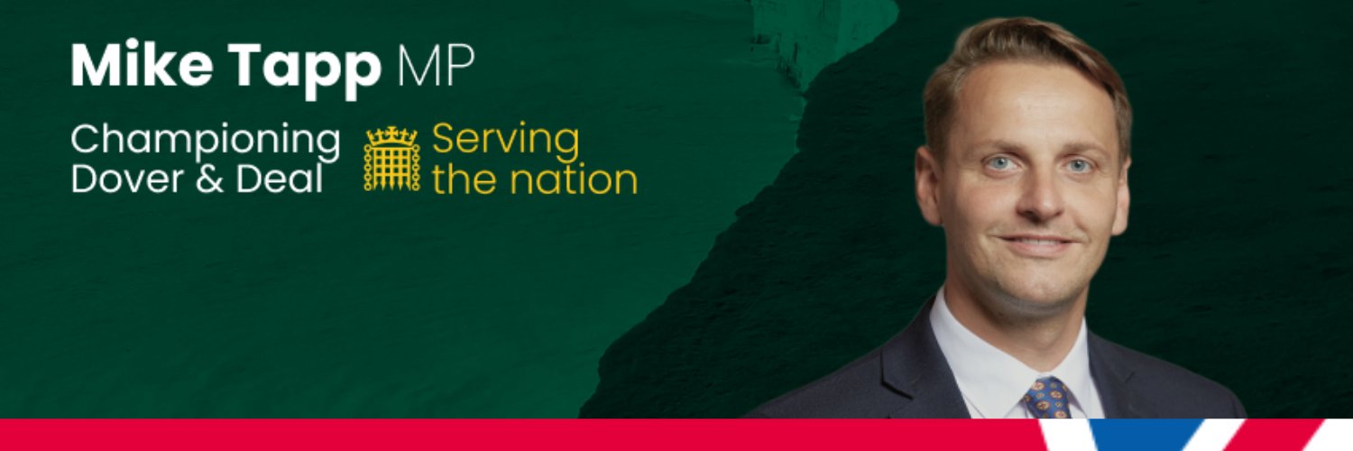 Mike Tapp MP's banner