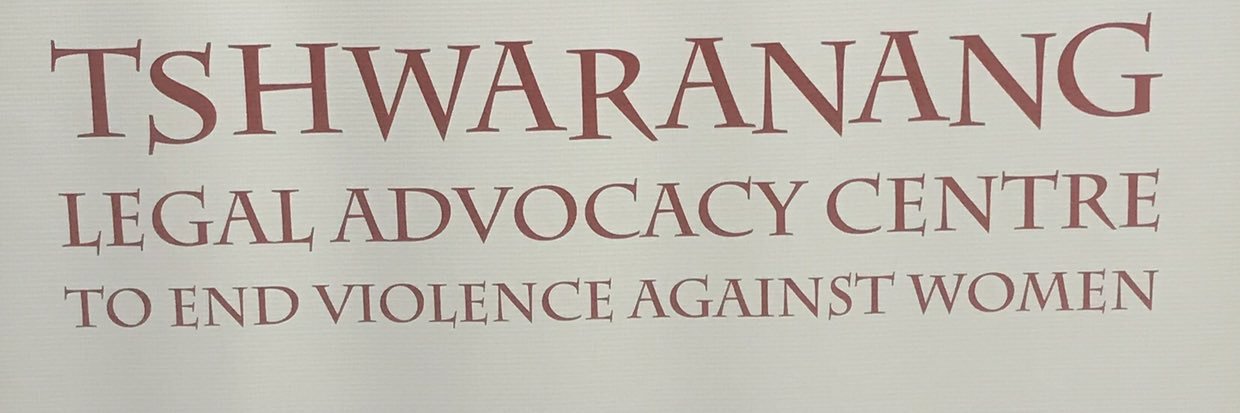 Tshwaranang Legal Advocacy Centre to end Violence banner