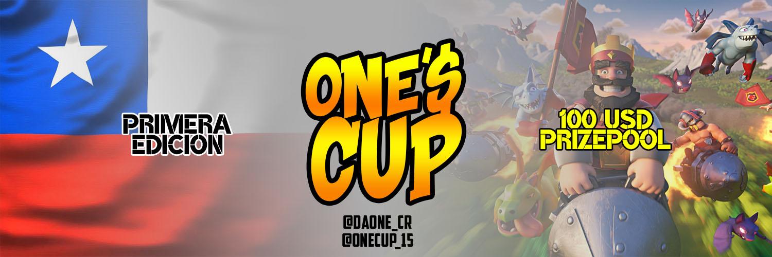One´$ Cup banner