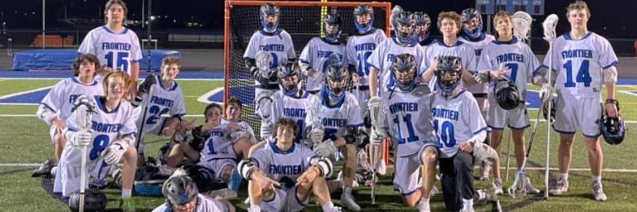 Frontier Falcons Lacrosse banner