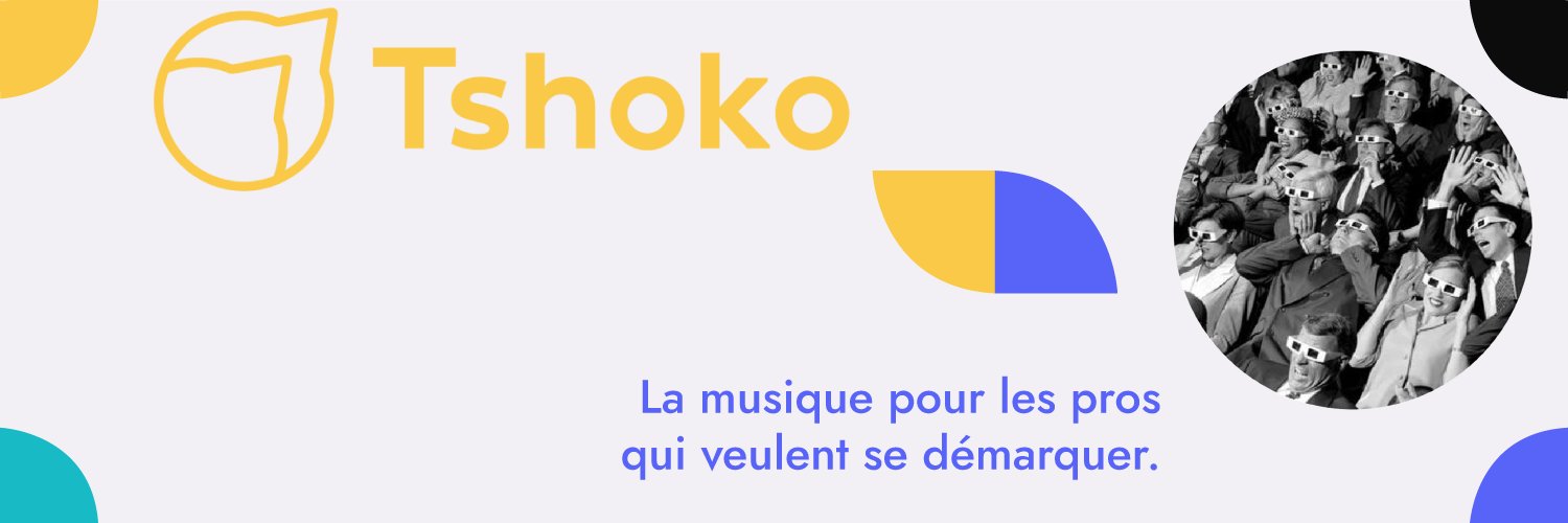 Tshoko | Agence de design sonore 💫 Profile Banner