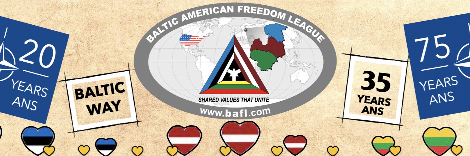 Baltic American Freedom League, Inc. banner