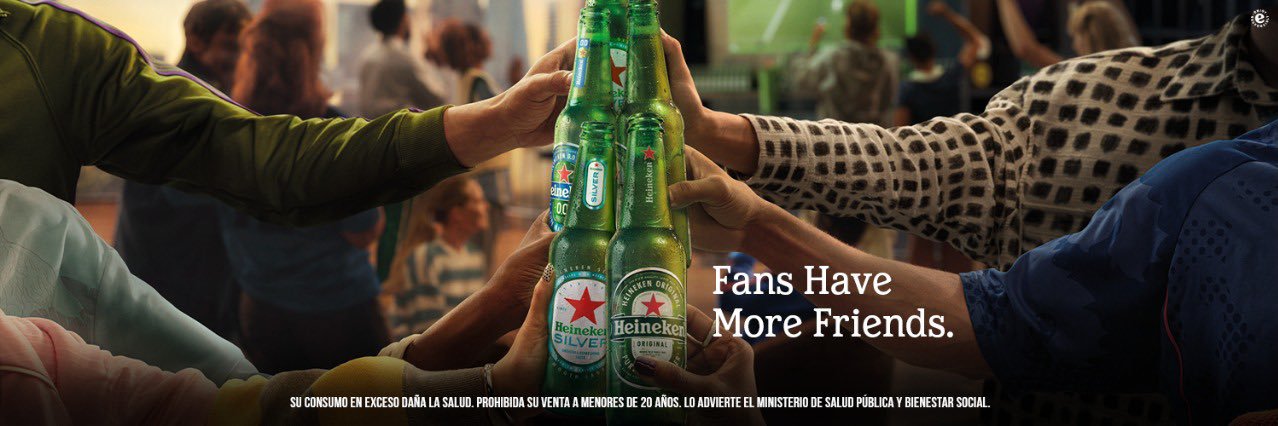 Heineken Paraguay banner