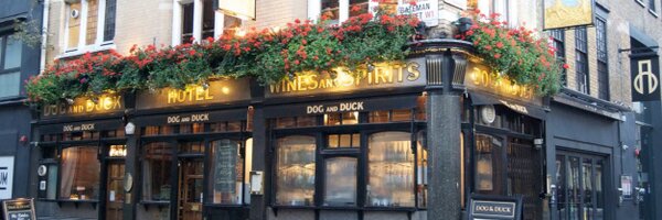 Dog & Duck pub #soho Profile Banner