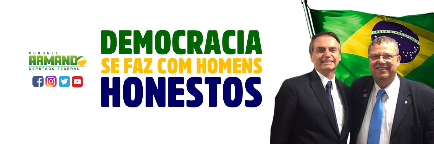 Deputado Coronel Armando banner