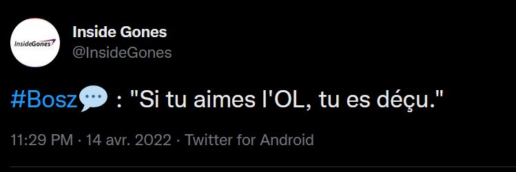 Out Of Context Olympique Lyonnais  banner