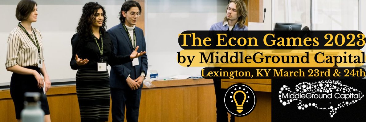 The Econ Games banner