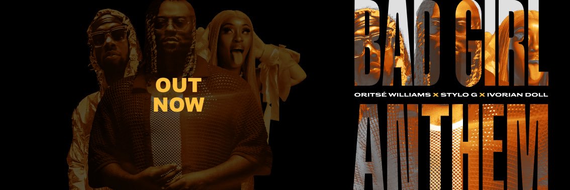 Oritsé Williams banner