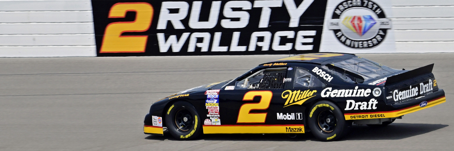 Rusty Wallace banner