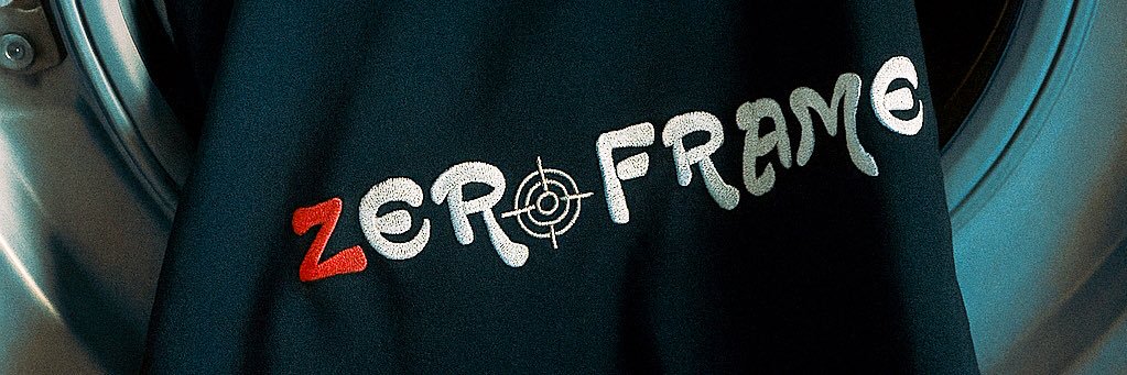 ZERO FRAME banner