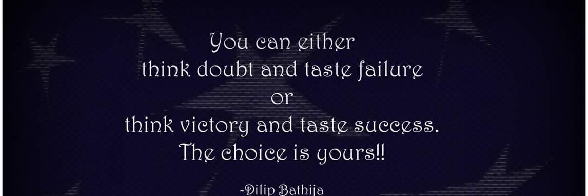dilipbathija's profile banner image