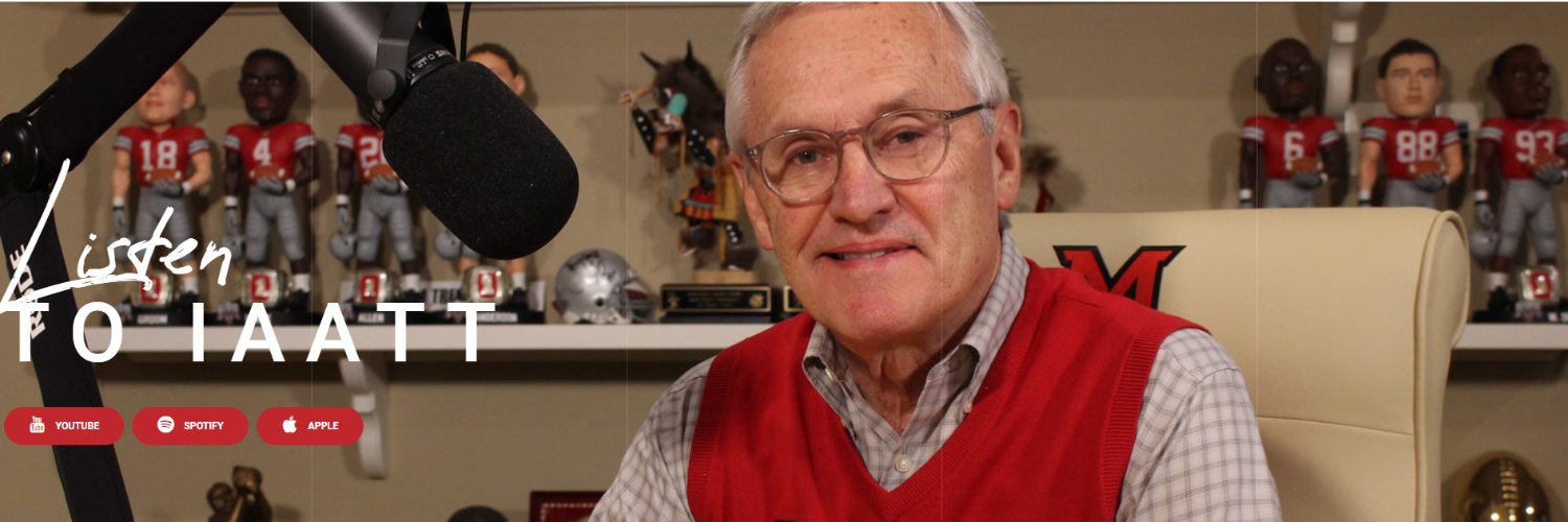 Jim Tressel's banner