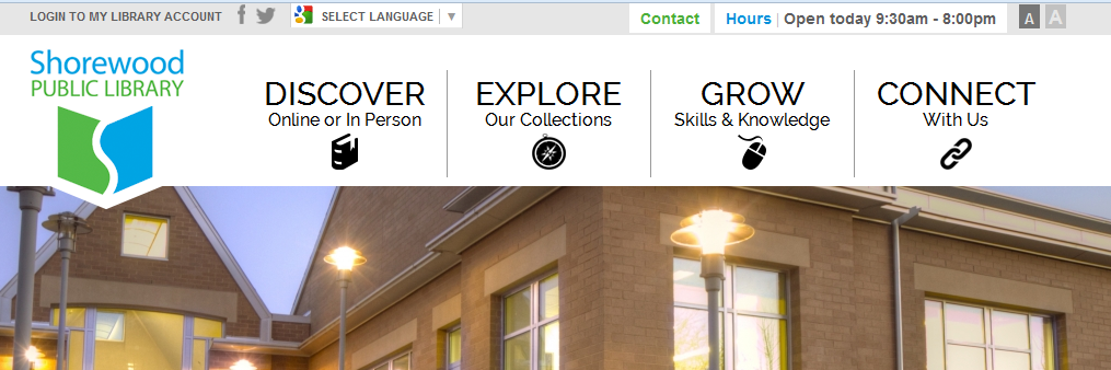 ShorewoodLib's profile banner image