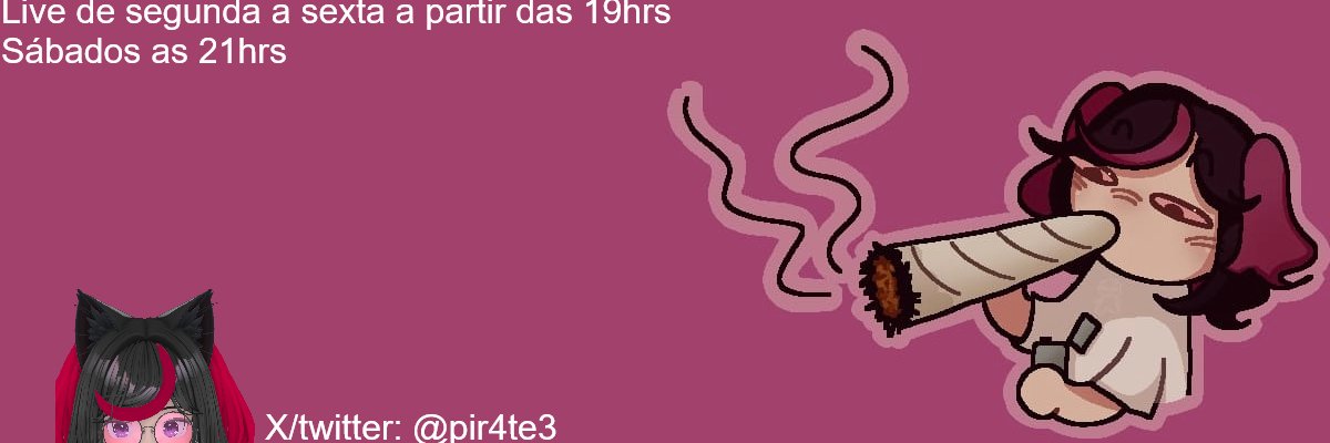 Pir4te3 (VTuber)'s banner