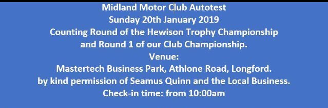 Midland Motor Club banner