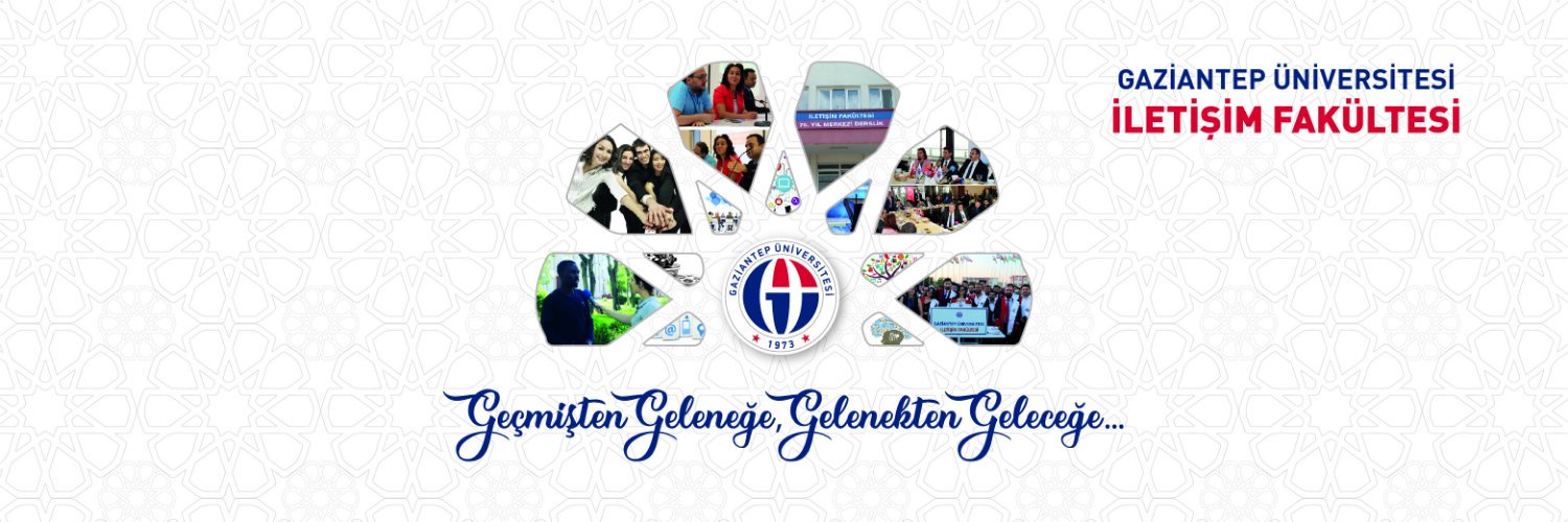 Gaziantep Üniversitesi İletişim Fakültesi banner