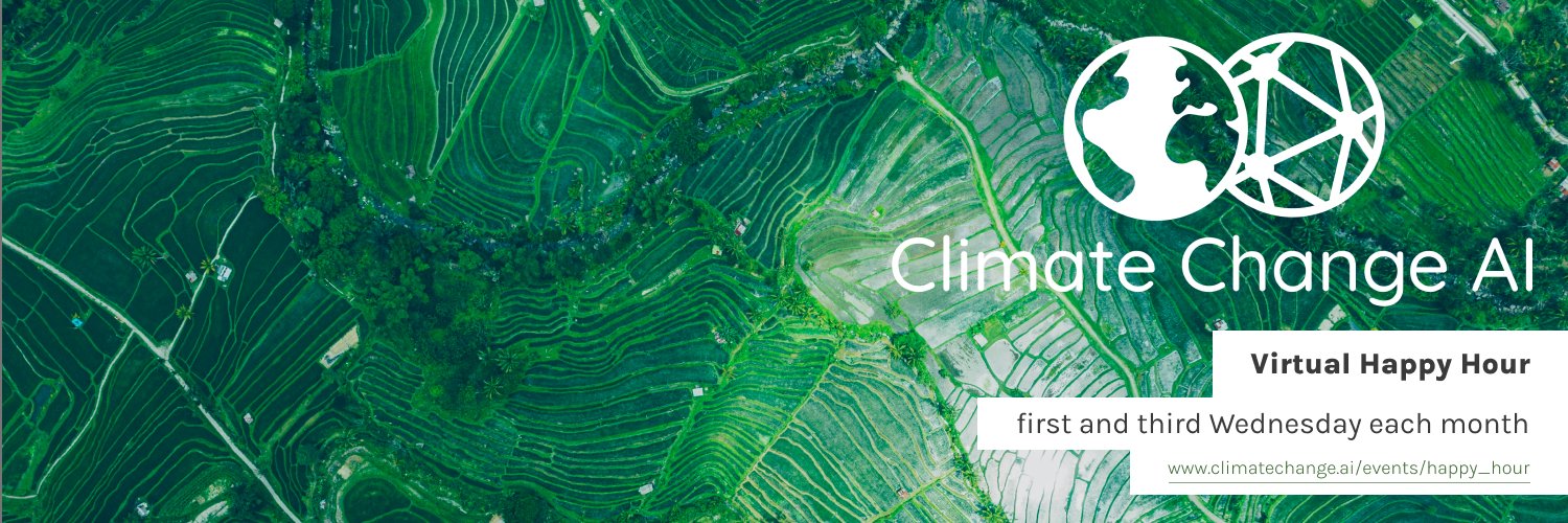Climate Change AI's banner