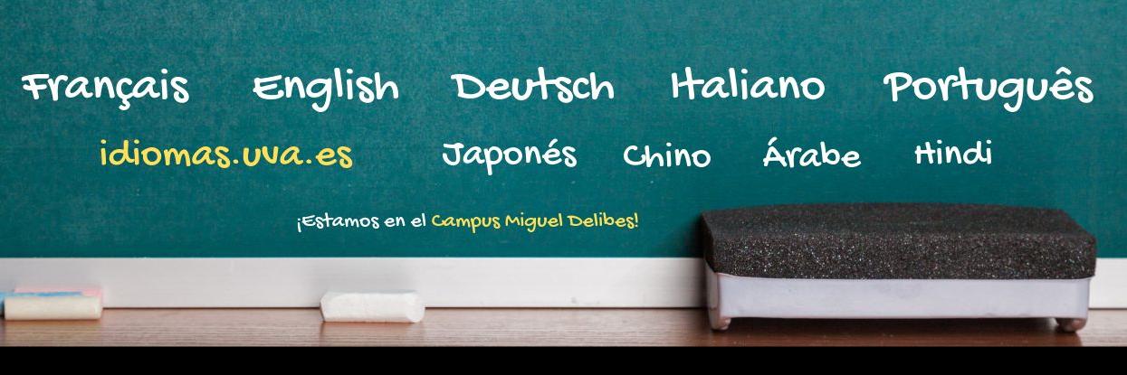 Centro de Idiomas UVa's banner