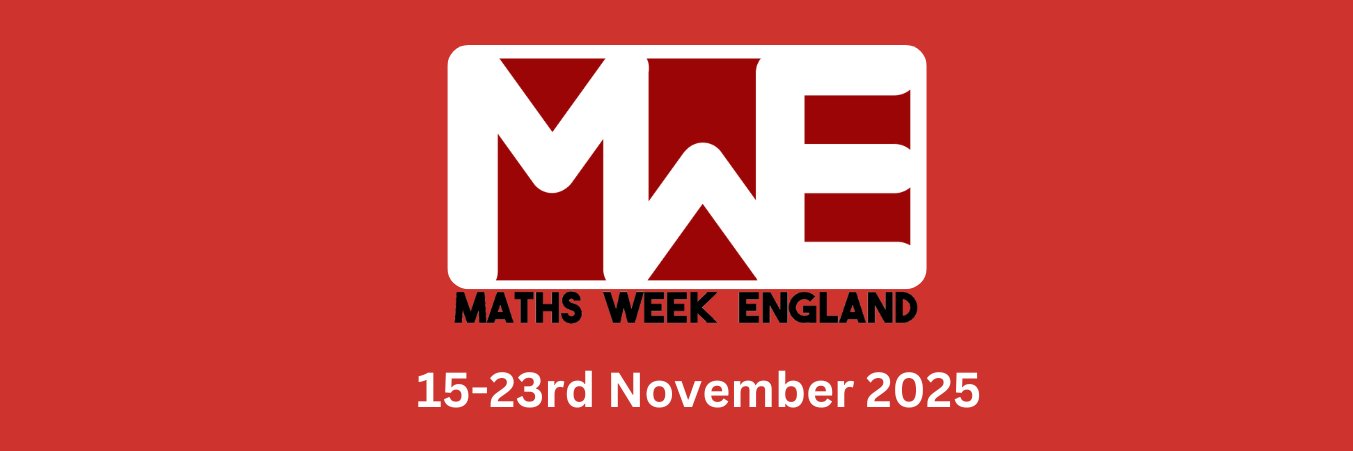 Maths Week England banner