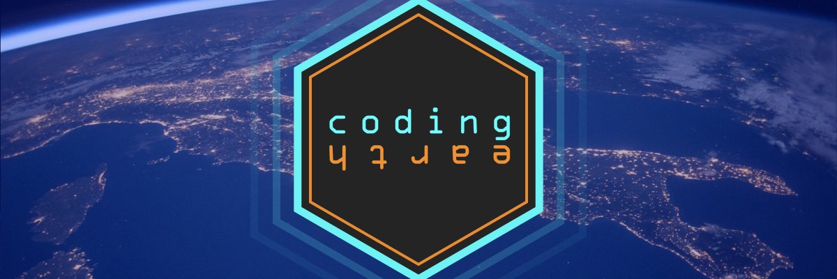 coding earth banner