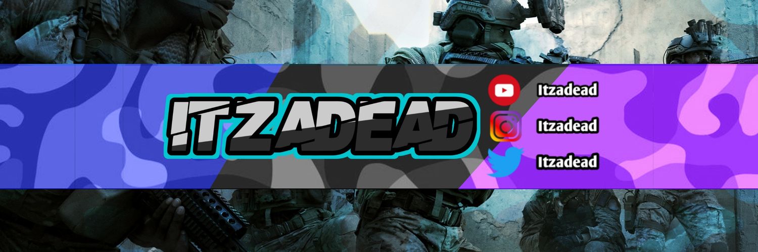 Twitter banner for @itzadead