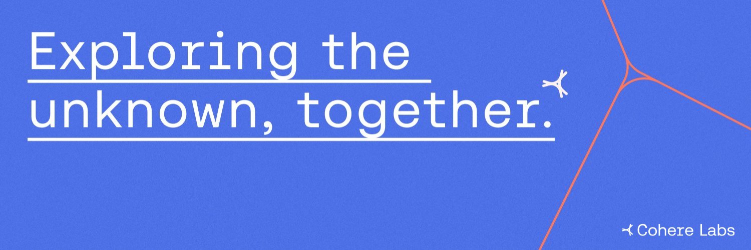 Cohere Labs's banner