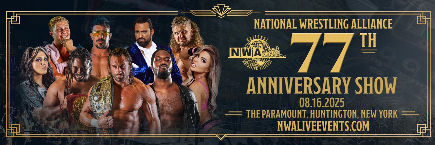 NWA's banner