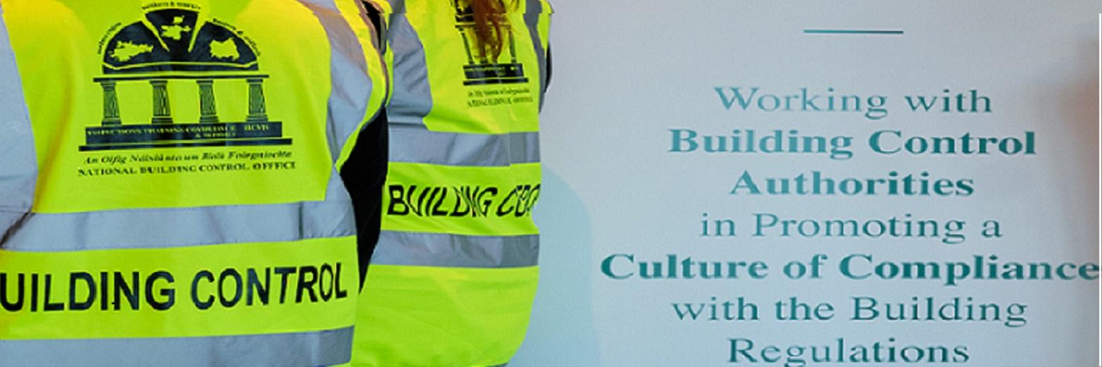 National Building Control Office's banner