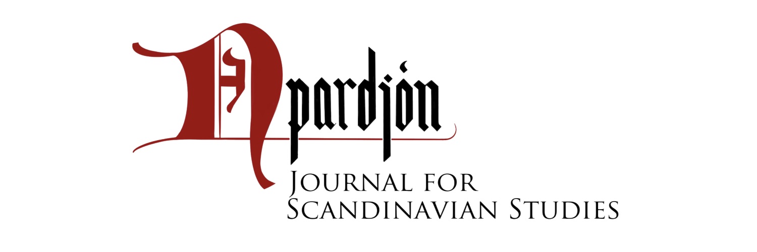 Apardjón Journal for Scandinavian Studies banner
