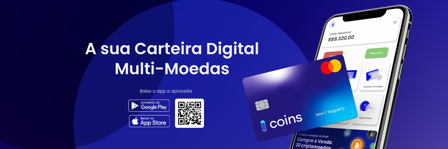 Coins - Conta Digital Cripto banner