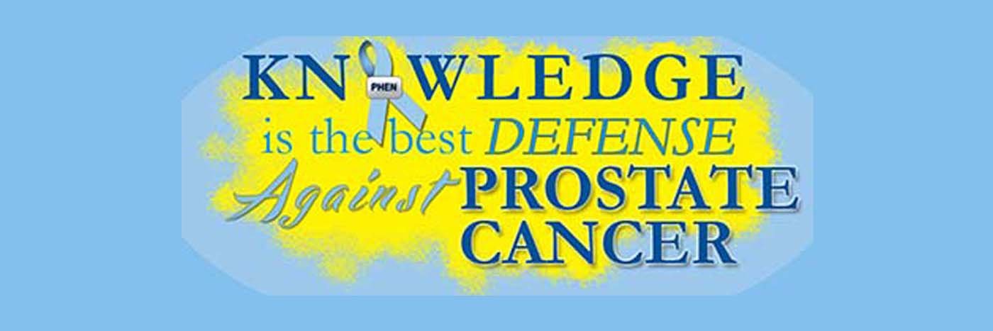 Prostate Health Education Network (PHEN) banner