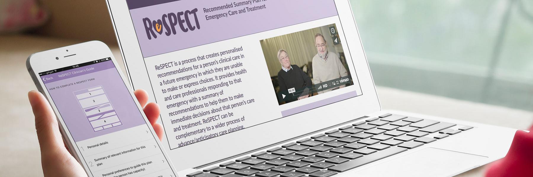 Leicester, Leicestershire & Rutland ReSPECT banner