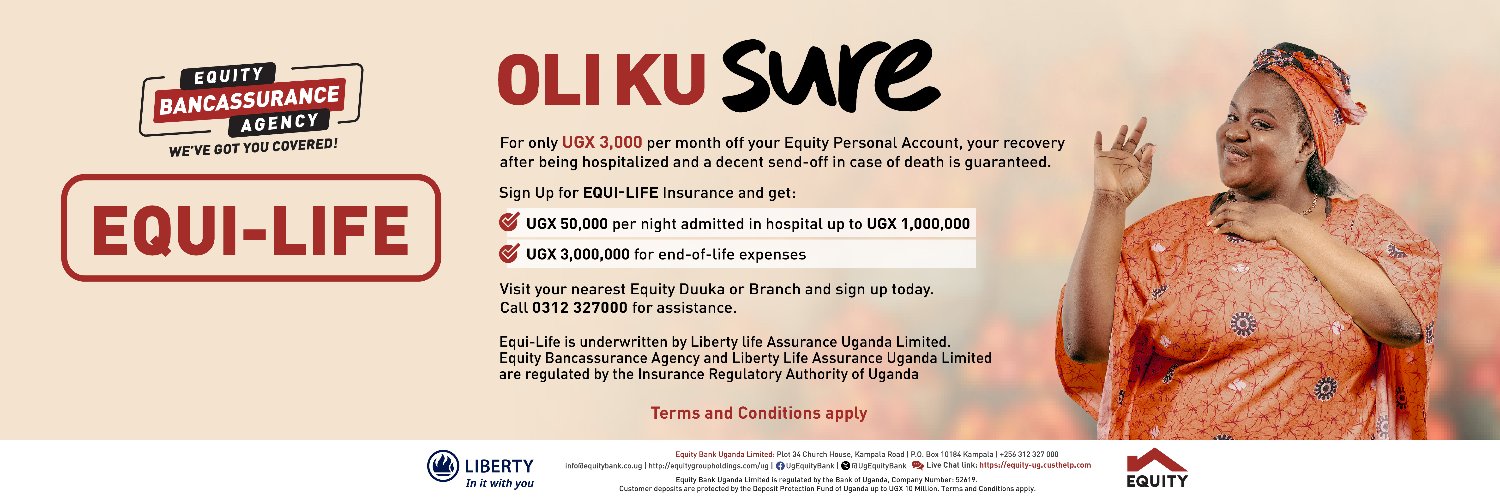 Equity Bank Uganda's banner