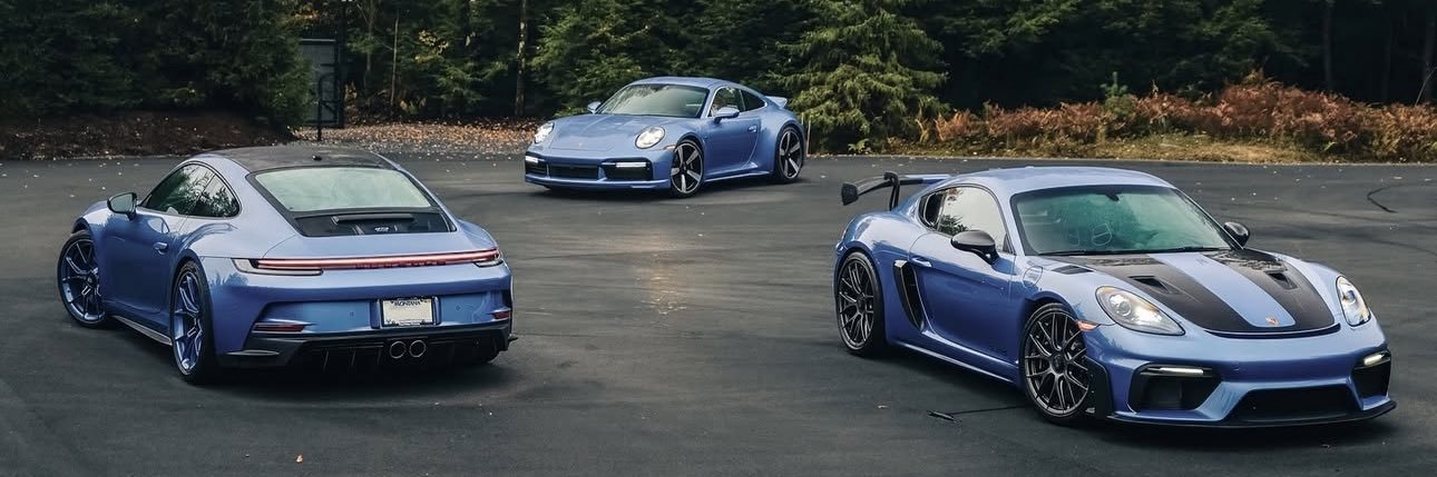 Porsche Club's banner