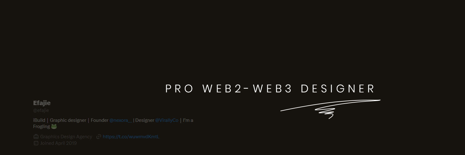 Efajie | Bulk banner