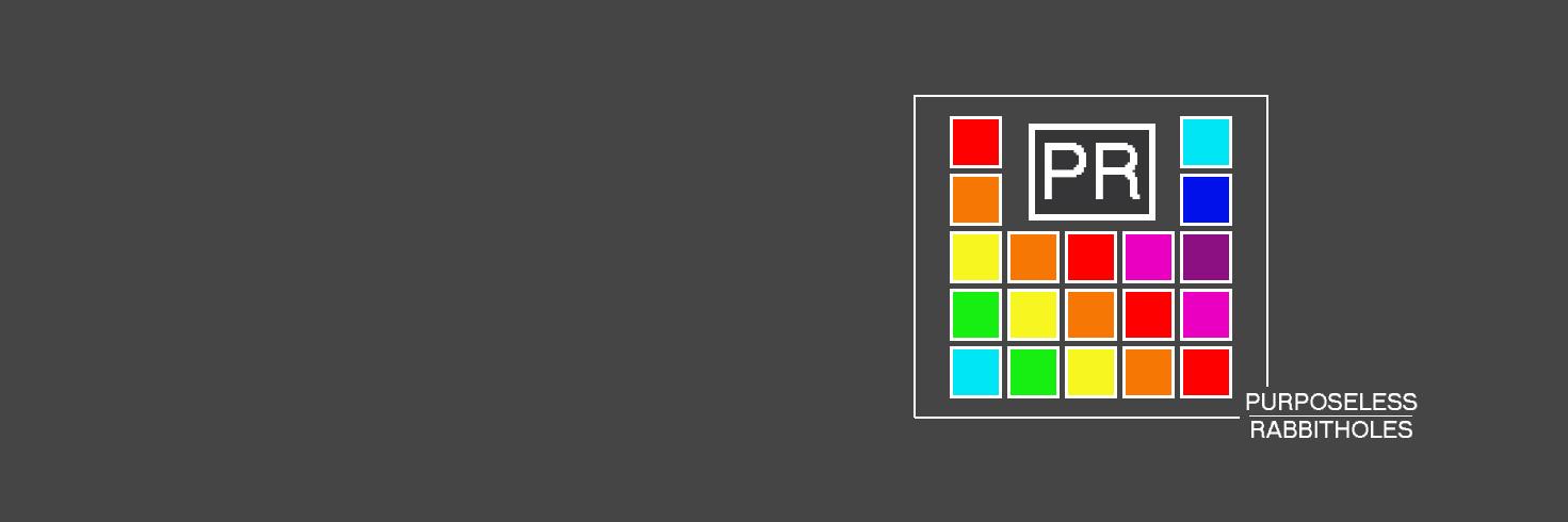 Purposeless Rabbitholes banner