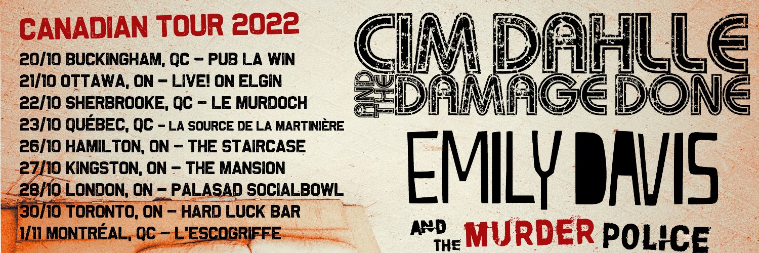 Emily Davis and The Murder Police banner