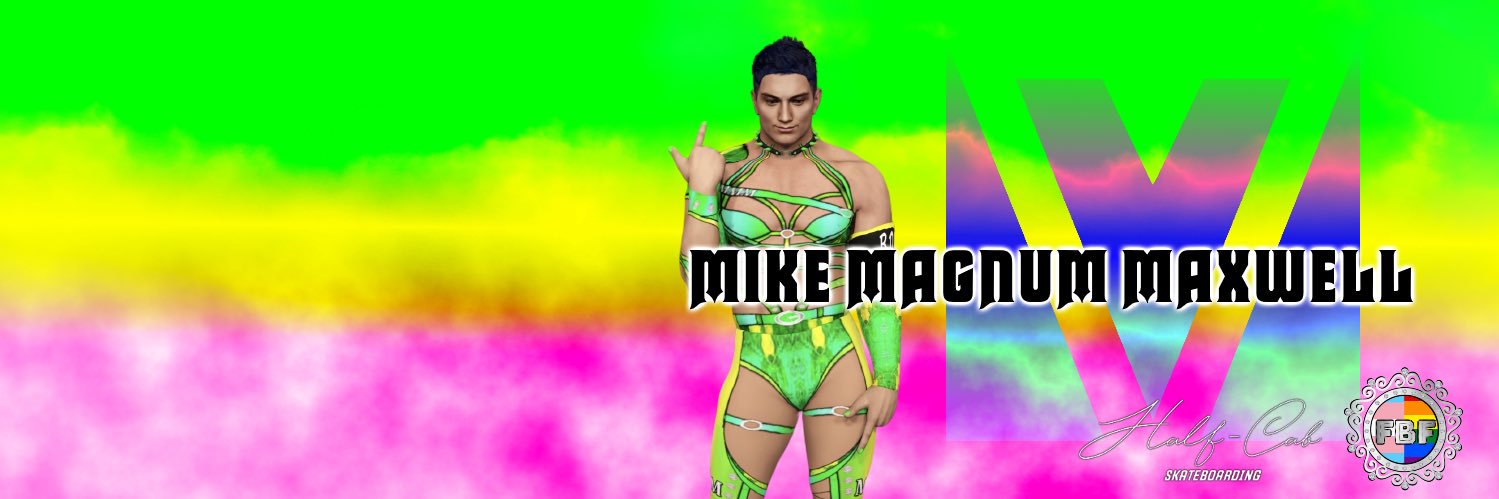 Mike Magnum Maxwell banner