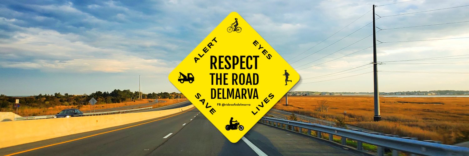 Respect The Road Delmarva's banner