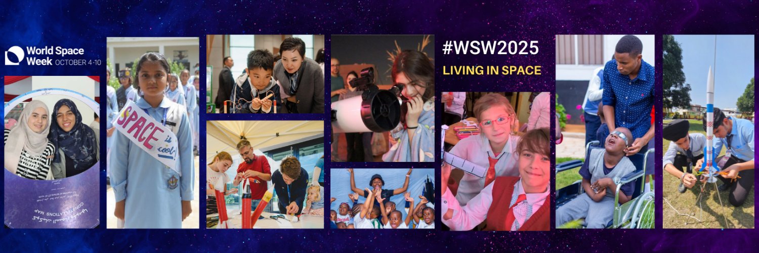 World Space Week banner