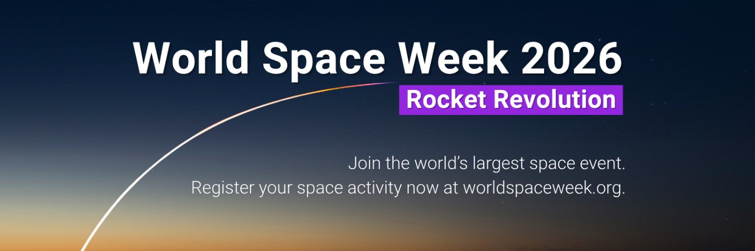 WorldSpaceWeek's profile banner image