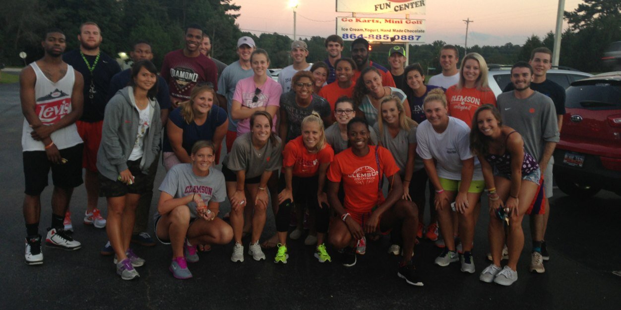 Clemson SAAC banner