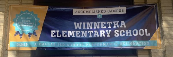 Winnetka Elementary School Profile Banner