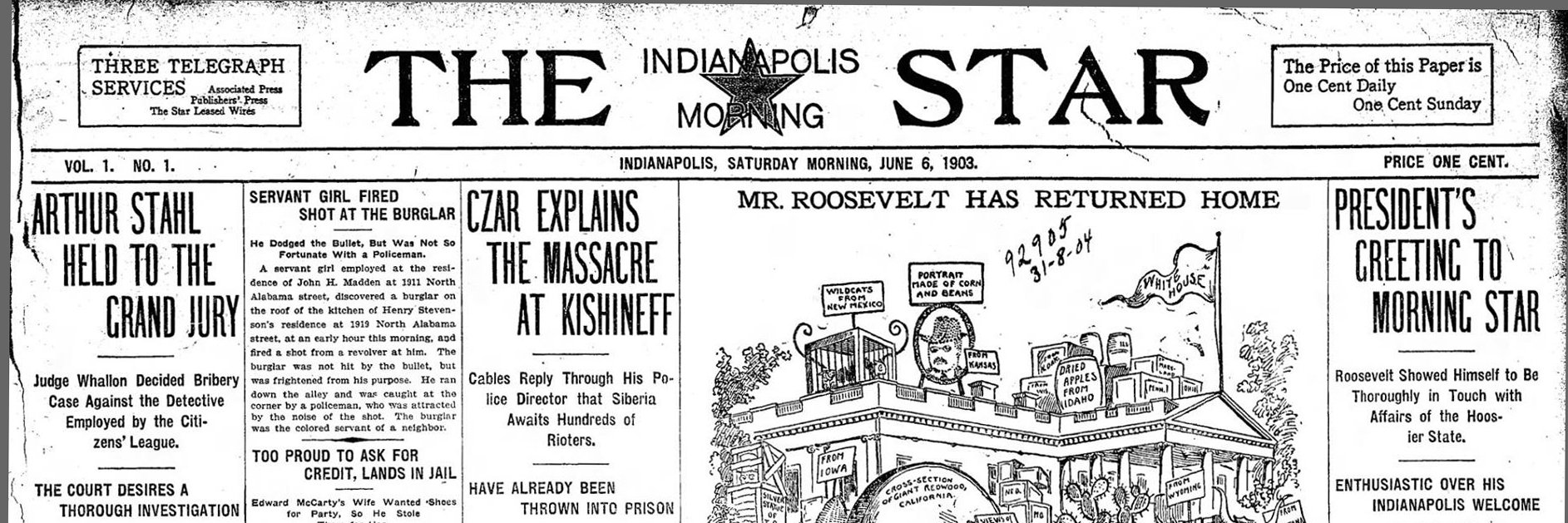 Retro Indy banner