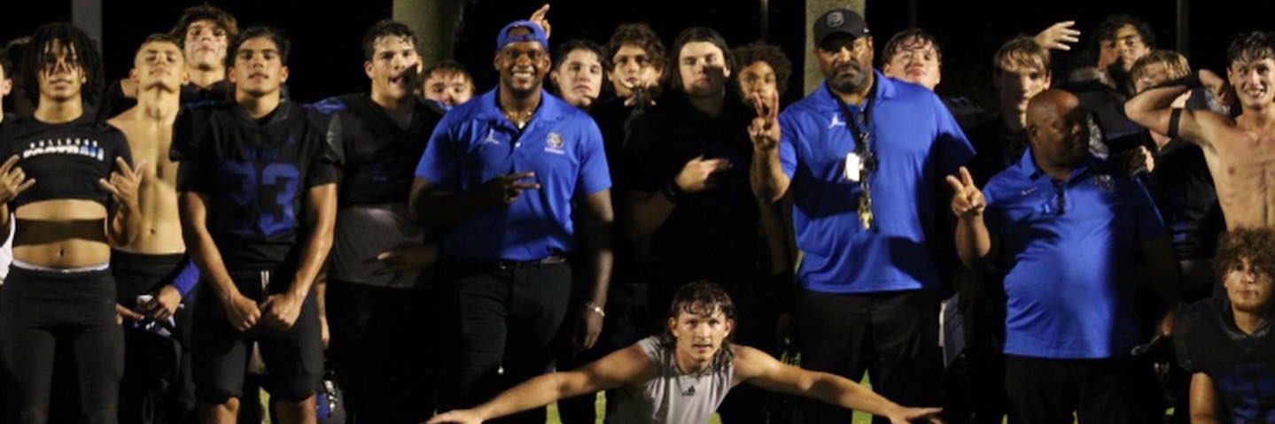 Ida Baker Football banner