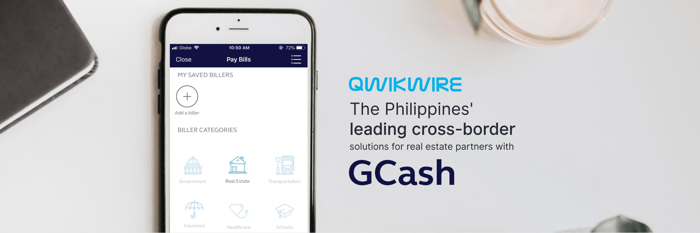 Qwikwire banner