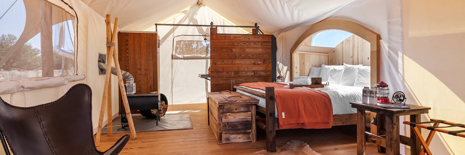 Under Canvas® banner