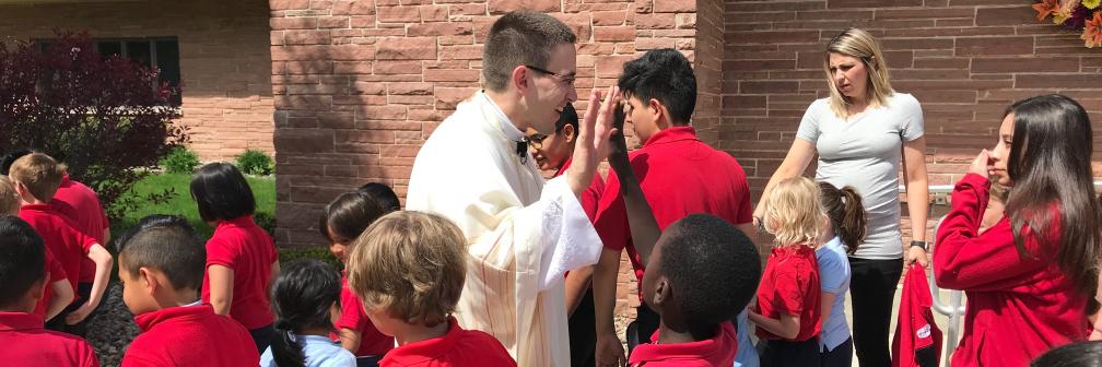 St. Mary's Catholic School banner