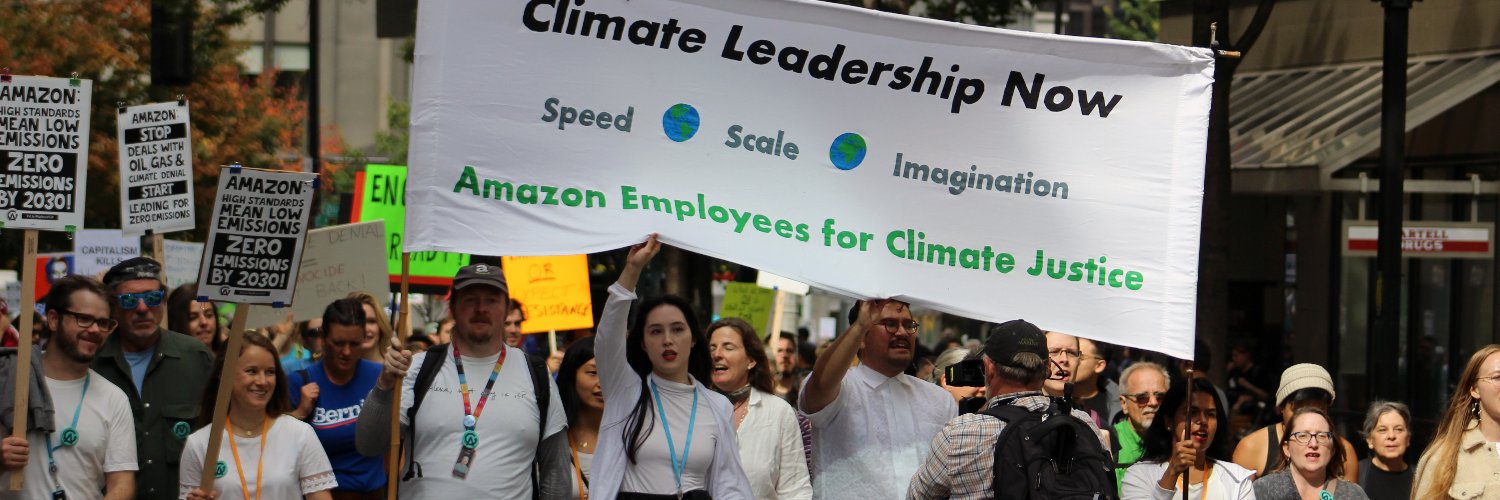 Amazon Employees For Climate Justice's banner