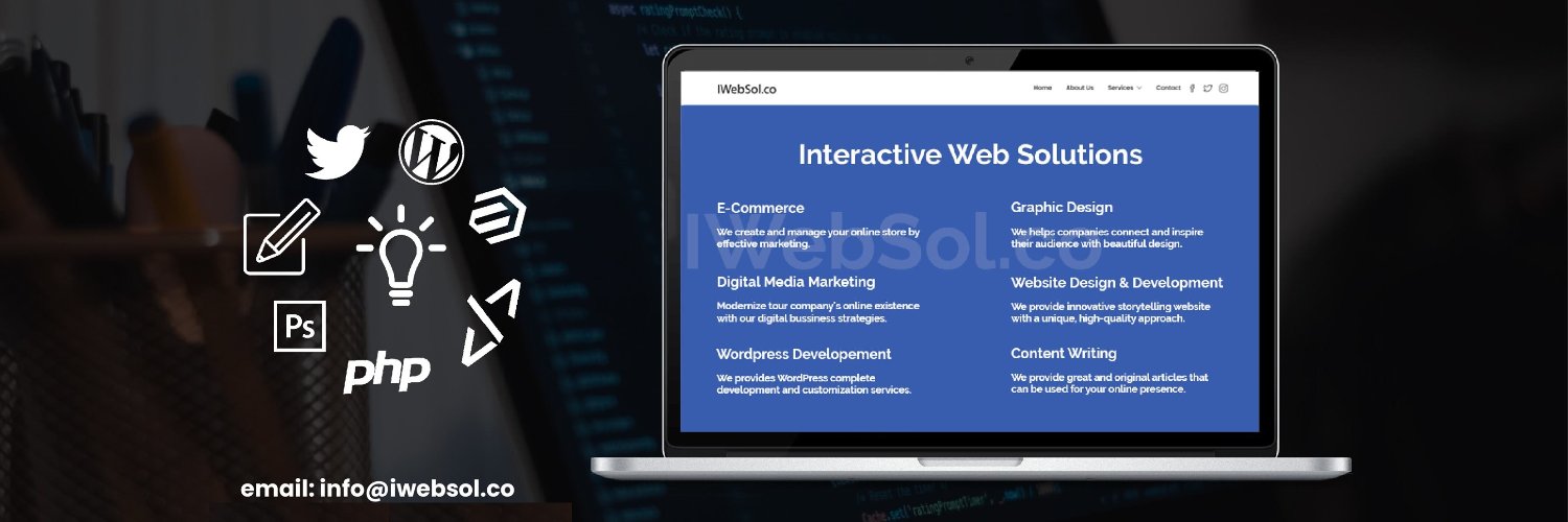 IWebSol_co's profile banner image